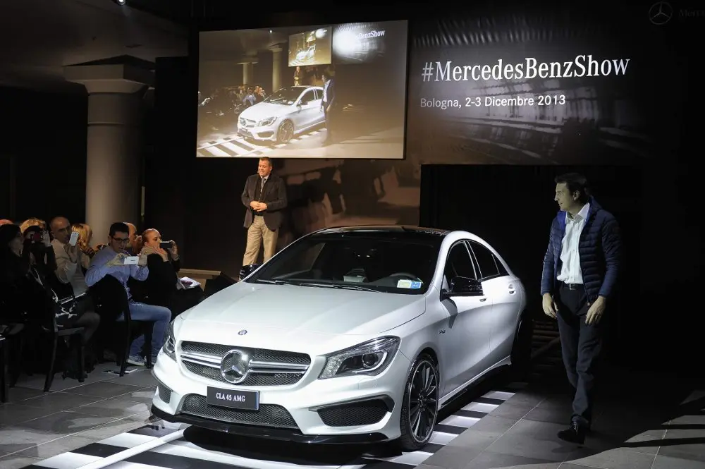 CLA 45 AMG: anteprima italiana al MercedesBenzShow