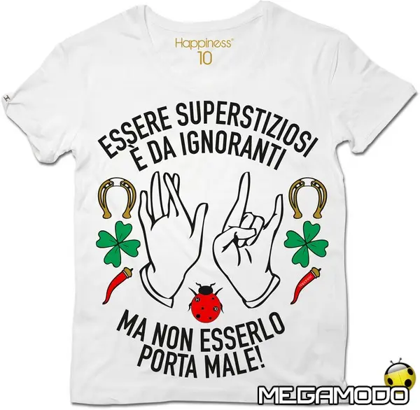 t shirt superstizione