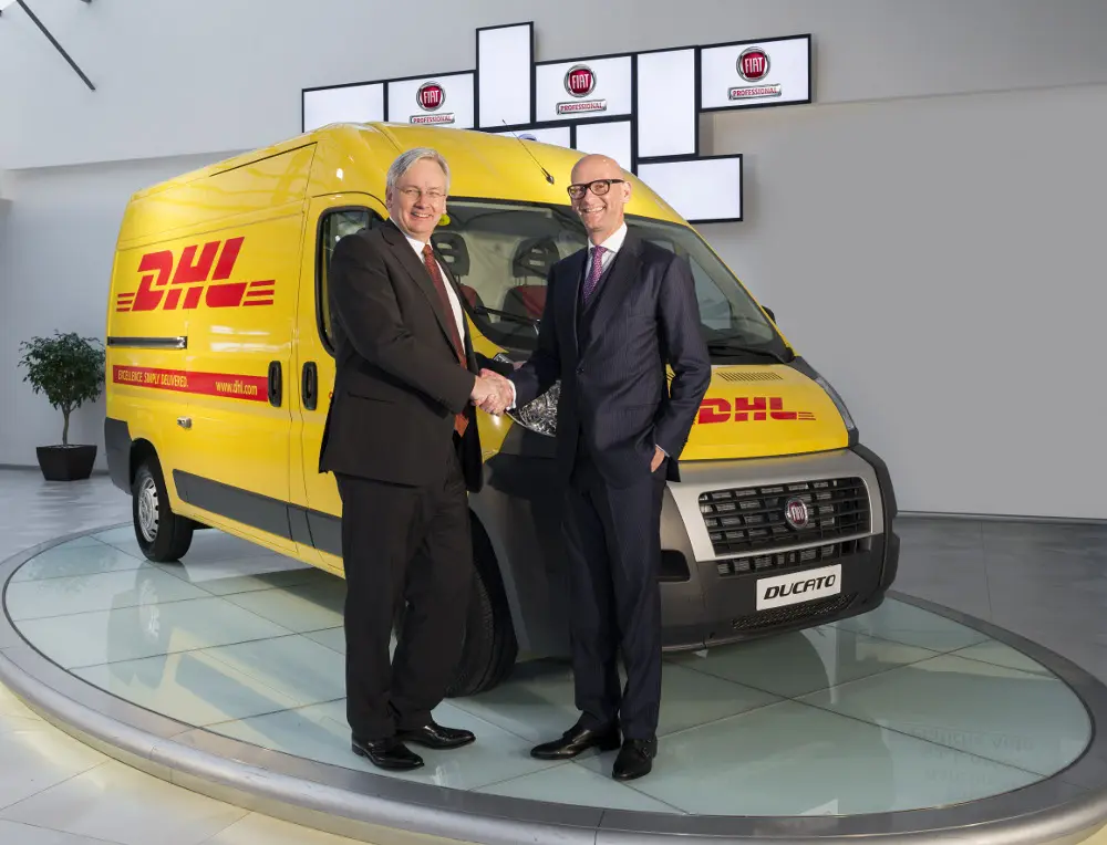 Fiat Professional e DHL Express Italy per spedizioni più "green"