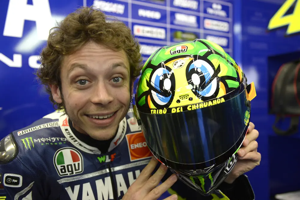 Valentino Rossi sceglie il casco Corsa "Tartaruga Mugello 2013" Limited Edition