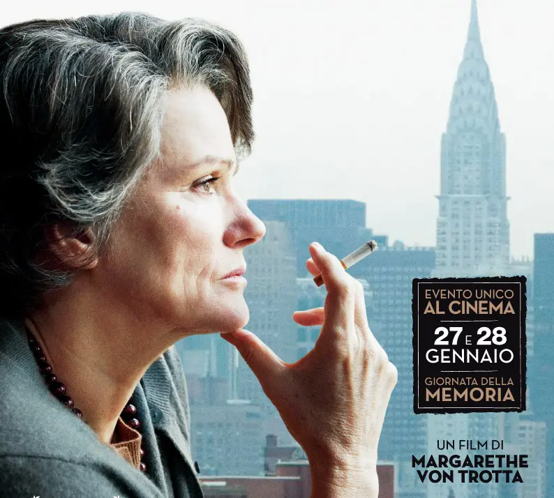 "Hannah Arendt" di Margarethe Von Trotta al cinema per il Giorno della Memoria