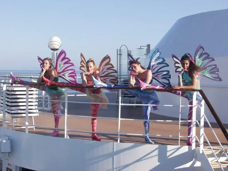 Le Winx in crociera con MSC