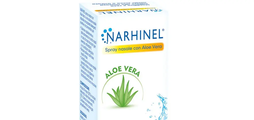 Narhinel, nasce lo spray nasale con il 5% di Aloe Vera