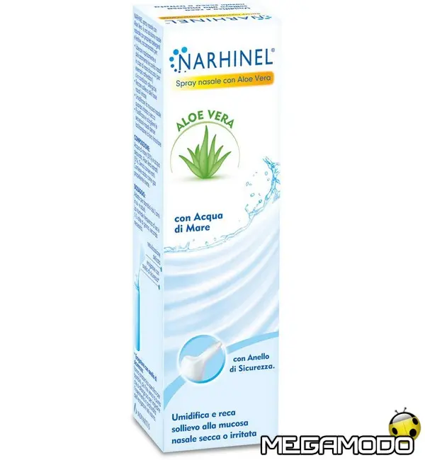 Narhinel spray nasale con Aloe Vera