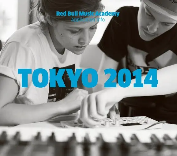 Al via le iscrizioni per partecipare alla Red Bull Music Academy 2014 a Tokyo