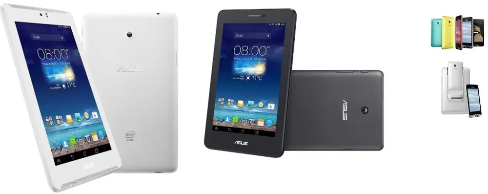ASUS con il nuovo Fonepad 7 LTE e l'intera gamma smartphone al Mobile World Congress 2014