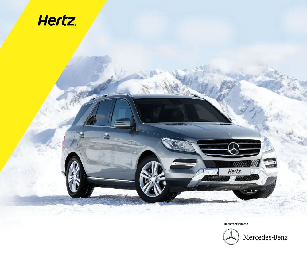 Mercedes-Benz e Hertz lanciano la Prestige Collection 4MATIC Edition
