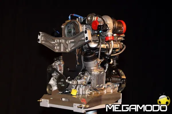 il motore abarth 414 f4 turbocharged svelato a modena