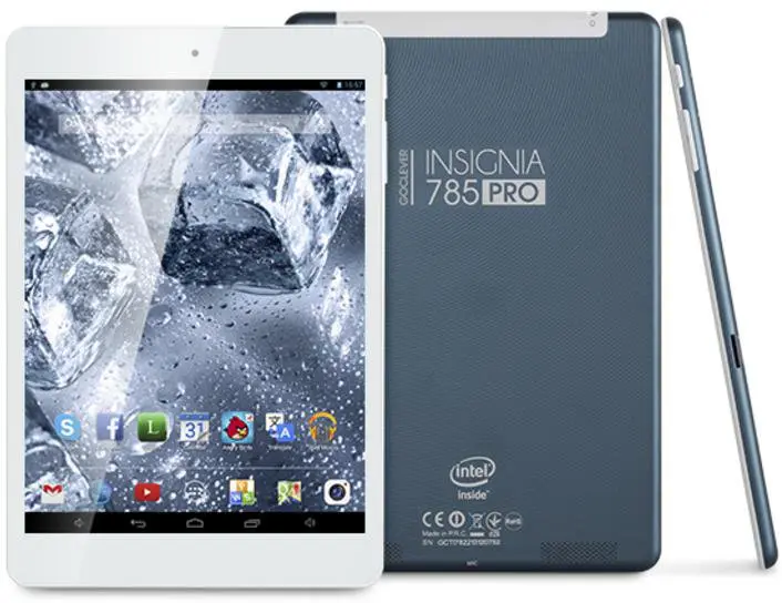 Goclever Insignia 785 Pro, il tablet Android da 7,85” con processore Intel Atom
