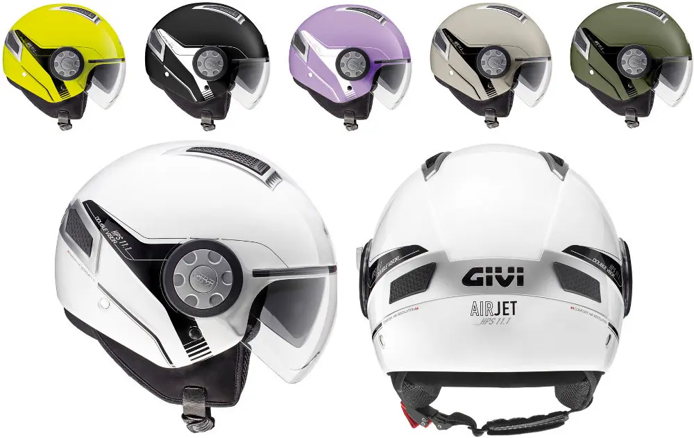 Casco Givi Air Jet 11.1 per i giovani centauri