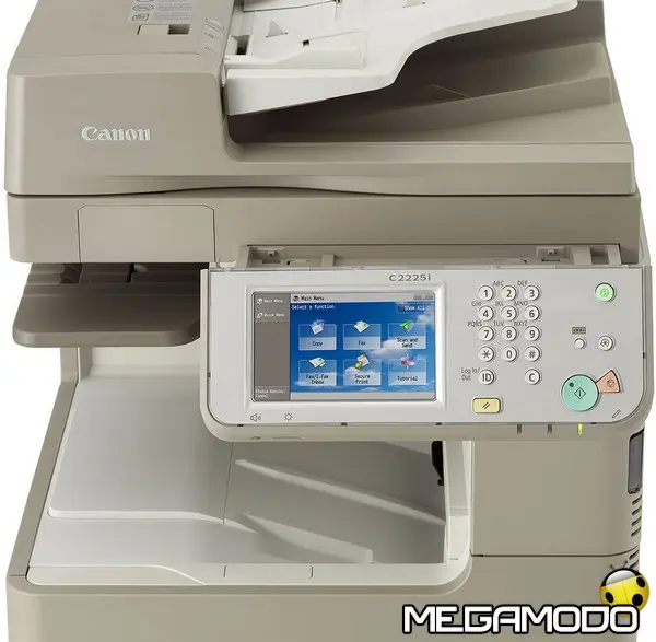 canon ir adv 2012 c2225i eu f operation panel tilt