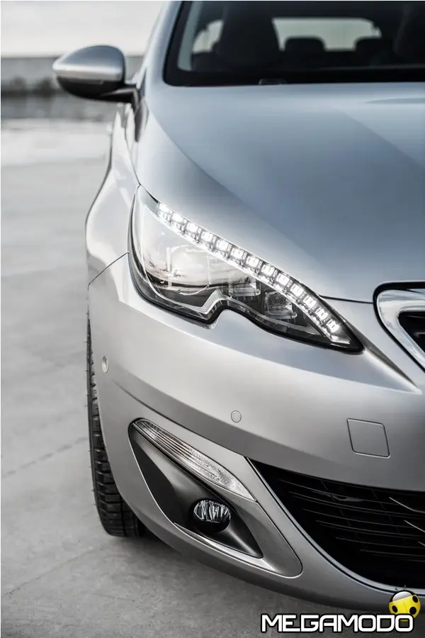 peugeot 308 fullled headlamp al caroftheyear2014