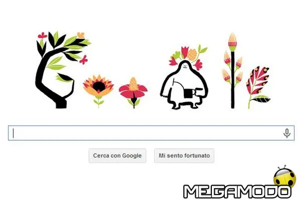 Equinozio: sboccia la primavera nel Goolge doodle