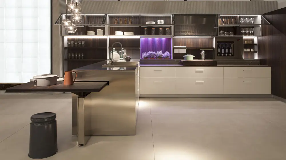 Ernestomeda con la nuova cucina SOUL ad Eurocucina 2014