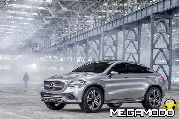 Mercedes-Benz Concept Coupé SUV, sportività da SUV e design da Coupé 