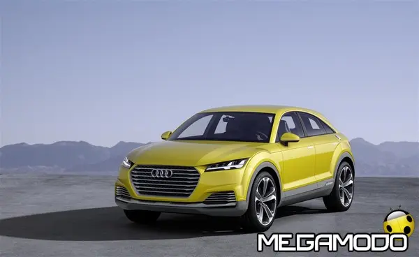 Audi TT offroad concept, la mobilità urbana del futuro