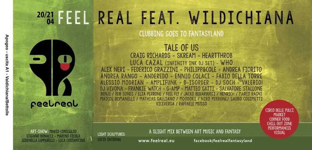 Feel Real Festival : Arte, musica elettronica, video art, danza, artigianato e delizie culinarie in Valdichiana
