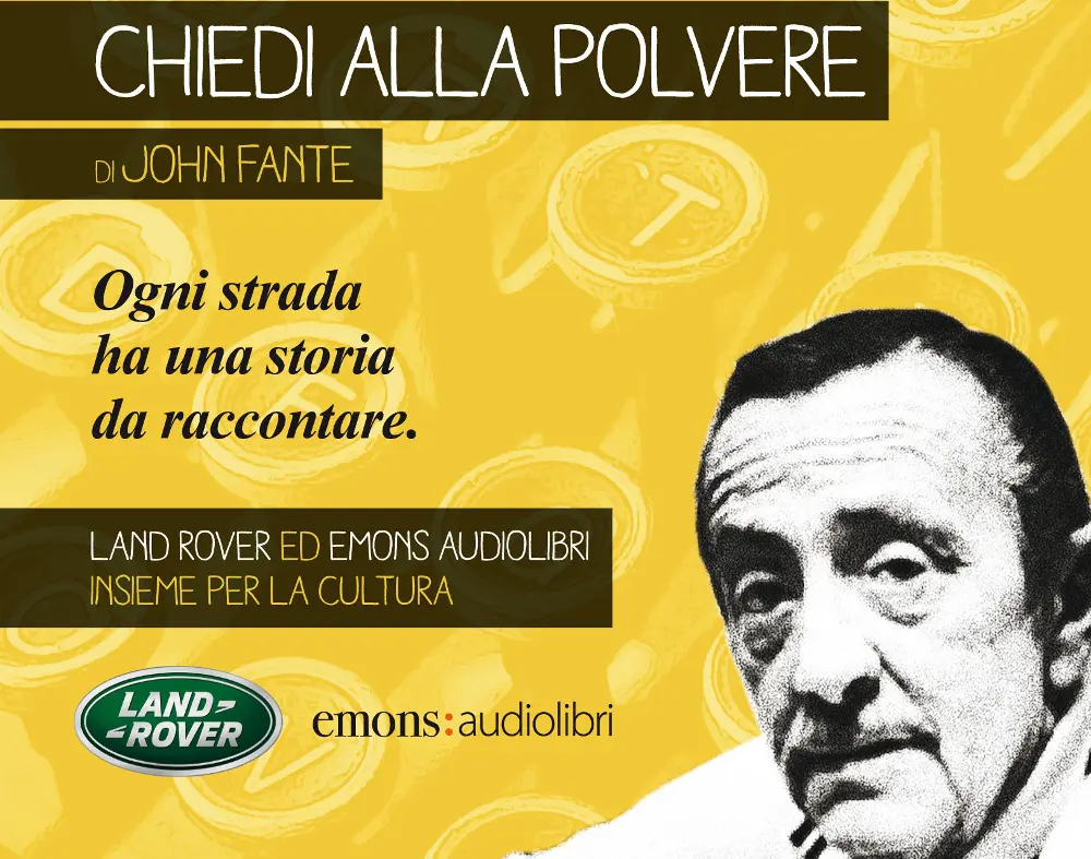 Land Rover al Salone del Libro con l'audiolibro “Chiedi alla polvere”