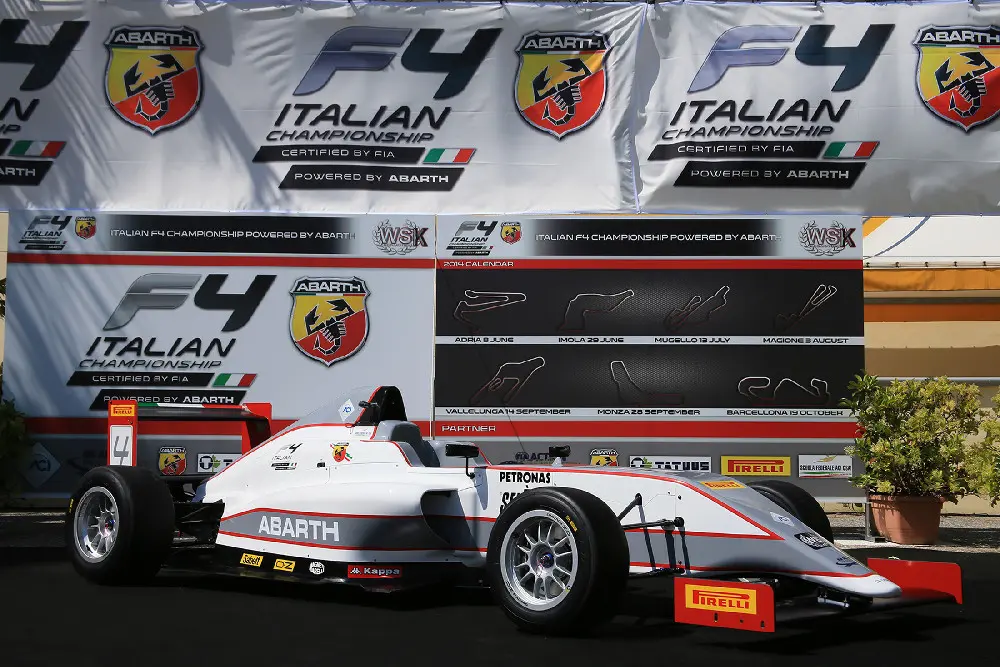 Italian F.4 Championship Powered by Abarth, primi test ufficiali ad Adria