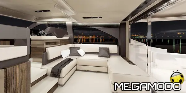 azimut 50 living room