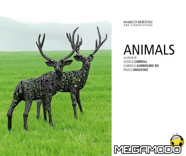 Jessica Carroll, Gabriele Garbolino Rù e Paolo Grassino espongono le loro sculture per "Animals"