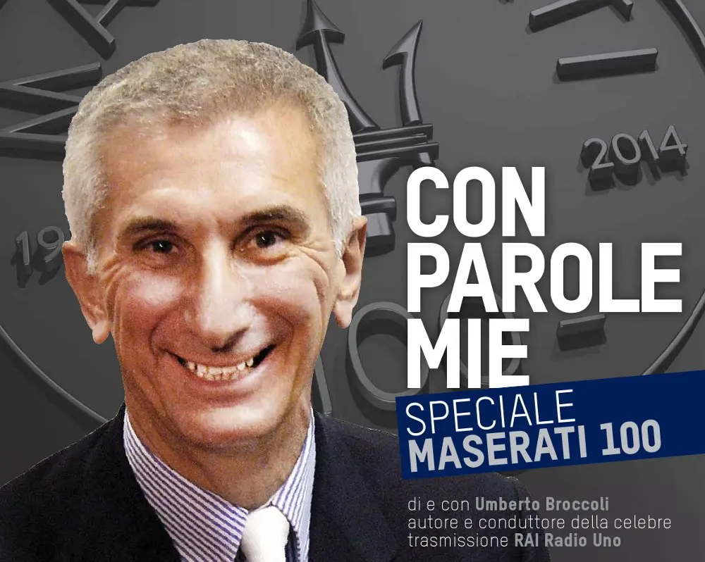 Cento anni di Maserati con Umberto Broccoli 