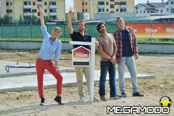 Extreme Makeover Home Edition Italia in provincia di Torino, ospiti Gigi D’Alessio e degli attori di Centovetrine