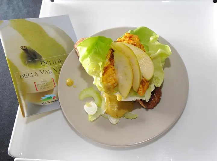 La bontà della Golden Delicious Val Venosta in una fresca ricetta per l'estate