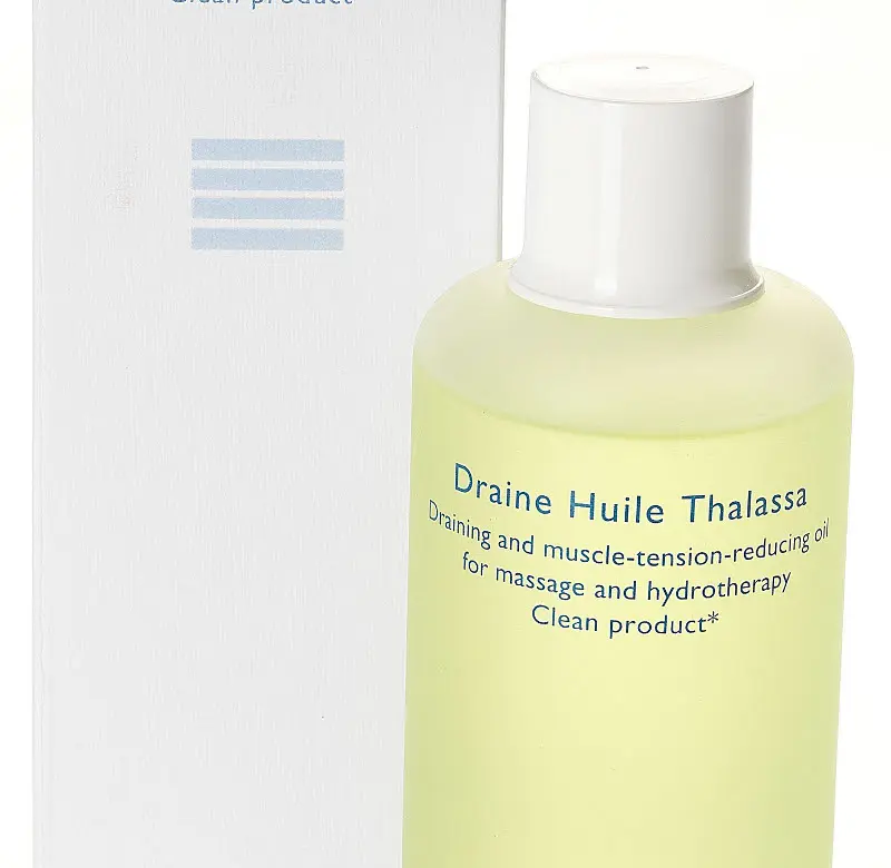 Olio corpo Draine Huile Thalassa di Salin de Biosel per un massaggio drenante 