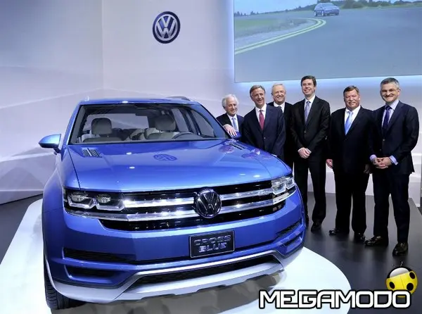 Il SUV medio Volkswagen sarà prodotto a Chattanooga