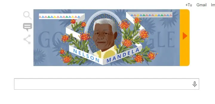 Google doodle per Nelson Mandela: "L'istruzione è l'arma più potente per cambiare il mondo"
