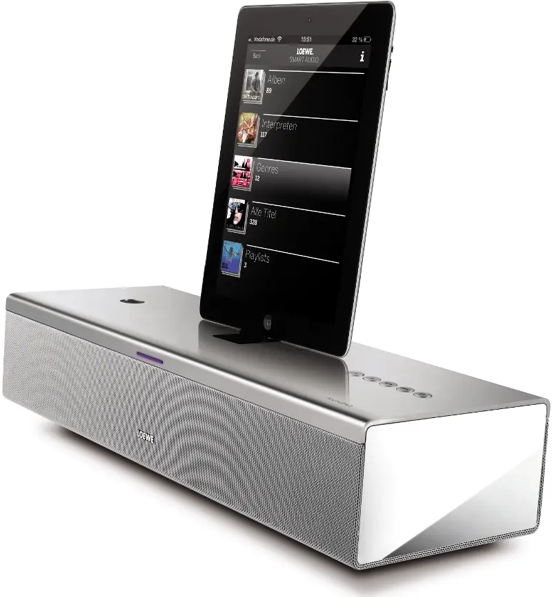 Loewe SoundPort Compact, la docking station con Bluetooth