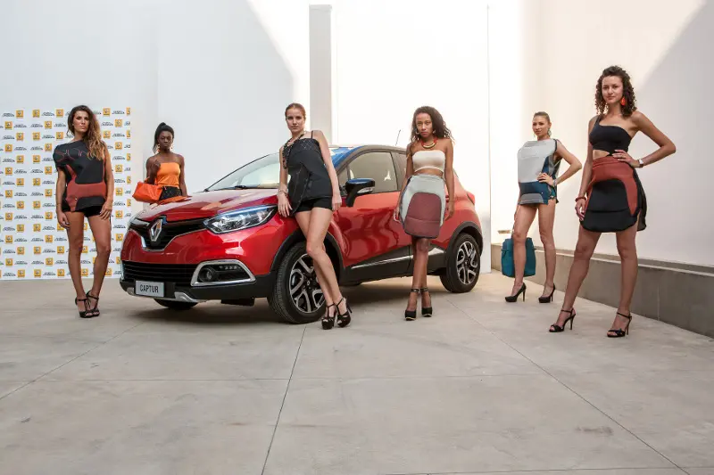 La Captur Project Runway sfila alla Renault Fashion Week