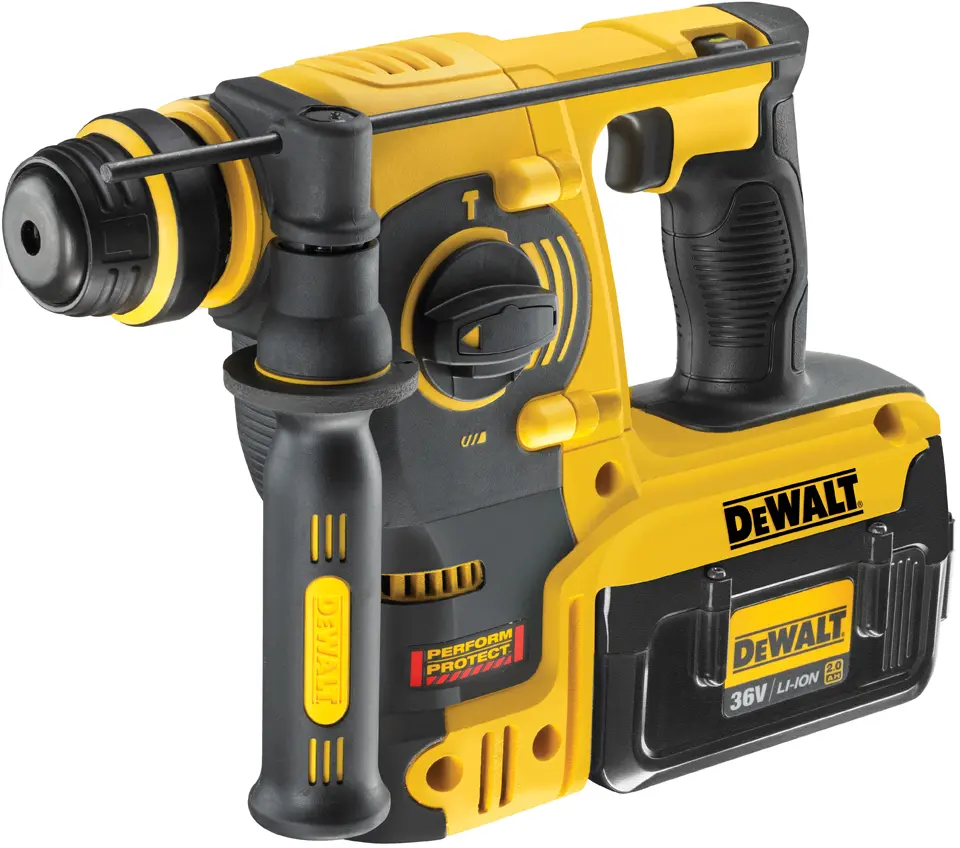 Tassellatori SDS–Plus 36V di Dewalt: la potenza del filo con la batteria
