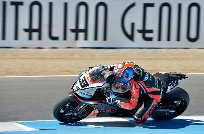 Mondiale Superbike, Marco Melandri e Sylvain Guintoli veloci a Jerez nelle prove libere