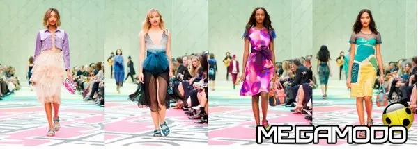 Sfilata Burberry Prorsum Donna P/E15: "The Birds and The Bees"