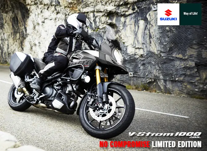 Nuova Suzuki V-Strom 1000 ABS No Compromise Limited Edition