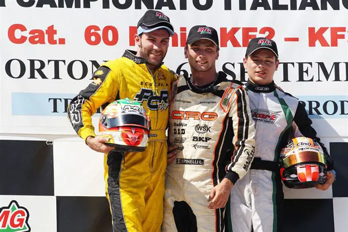 Campionato Italiano Karting, Lorenzo Camplese e Loris Spinelli dominano la KZ2
