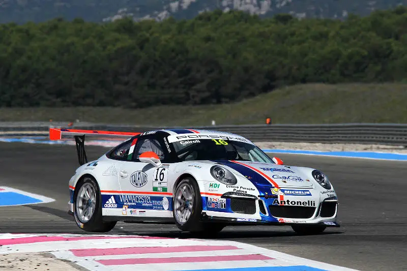 La Porsche Carrera Cup in pista a Vallelunga: occhi puntati su Cairoli