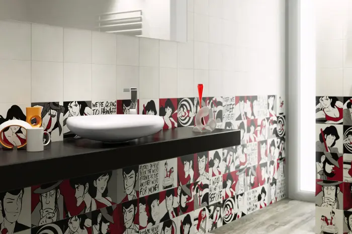 Lupin approda nelle case con le ceramiche Del Conca