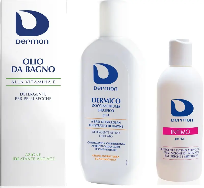 Dermon Dermico, Olio alla vitamina E e Detergente Intimo: benessere e protezione a 360°