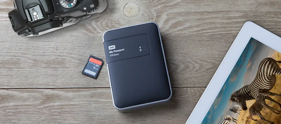 My Passport Wireless: l'hard disk portatile per collegarsi a smartphone, tablet e fotocamere