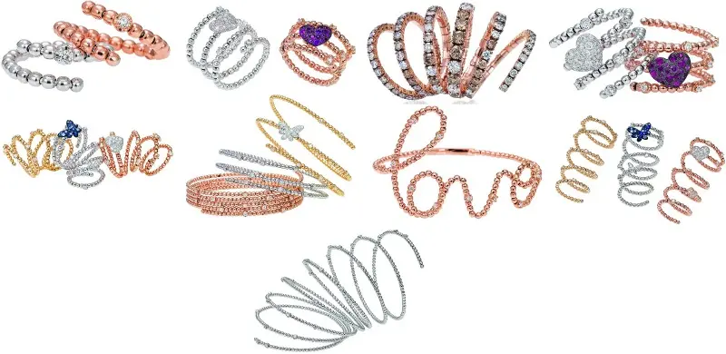 I gioielli Snake di Bibigì come serpenti sinuosi