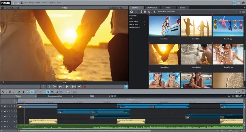 MAGIX Video deluxe 2015: video editing veloce ed intuitivo 