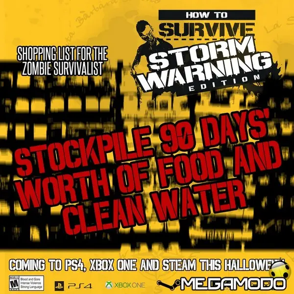 How to Survive: Storm Warning Edition in arrivo su PS4, Xbox One e PC