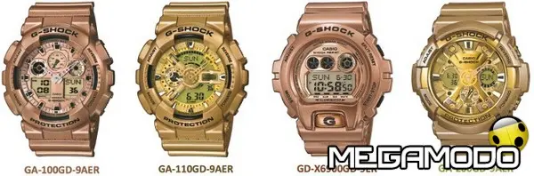 g shock crazy gold
