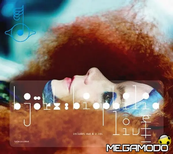 Björk: il Cd + Dvd  di "Biophilia live" in uscita in Italia il 25 novembre