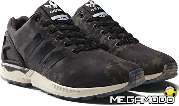 zx flux green camo adidas originals x italia independent fw14 hr
