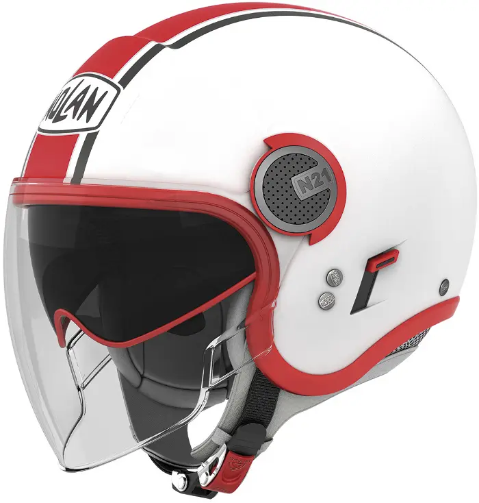 Casco Nolan N21 VISOR adatto sia all’uso cittadino che extra-urbano