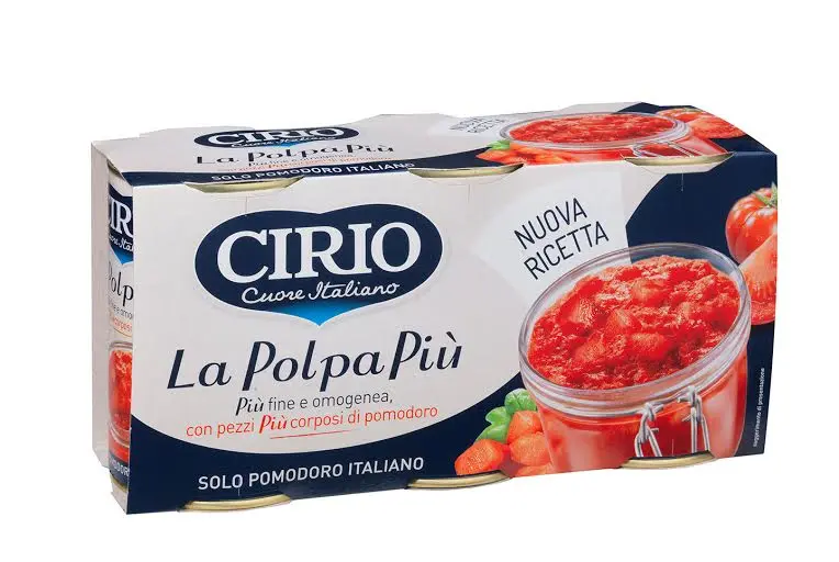 PolpaPiù di Cirio: il mix perfetto tra polpa fine e corposi pezzi di pomodoro